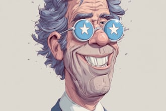 design a political cartoon for you