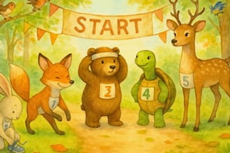 draw whimsical watercolor illustration handrawn watercolor children storybook