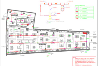 do fire sprinklers hydraulic calculations and fire sprinklers layout plans