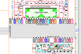 do any type of drafting drawings and planning with 2d cad