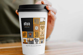 design coffee cup and paper cup for you