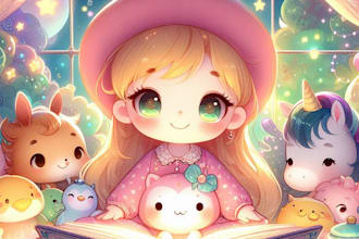 illustrate children story book illustration children story