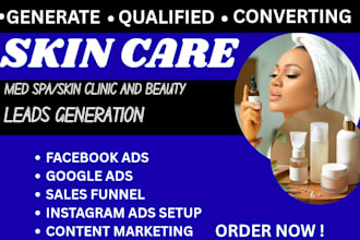 med spa leads skin care leads beauty leads skin clinic leads