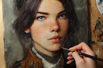 do renaissance art oil painting