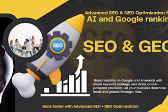 do advanced SEO and GEO optimization for ai and google ranking
