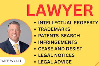 be intellectual property, trademark, patent and copyright infringement lawyer