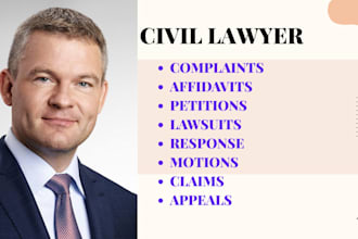be your contract lawyer for contracts agreements and legal documents