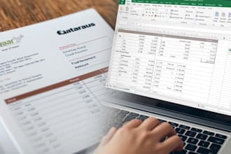 convert scanned statements, pdfs, and images to excel