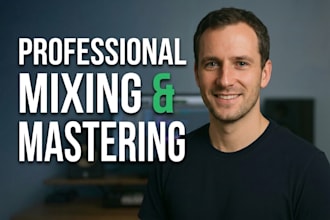 professionally mix and master your track