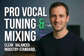 professionally correct vocals and mix them with instrumental