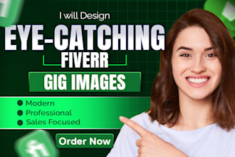 design eye catching gig image for fiverr