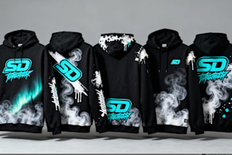 design custom streetwear  and apparel graphics