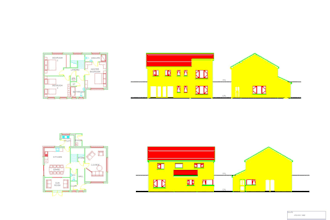 provide a spatial layout for office space or dwelling