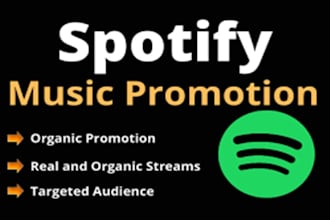 do organic spotify album promotion, spotify music promotion, and artist growth