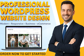 do modern wordpress website design business wordpress ecommerce website bug fix