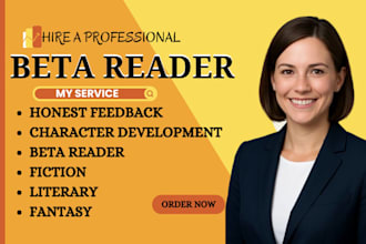 beta read critique fantasy fiction novel cookbook recipe book formatting editing