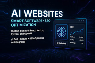 do ai website, web software, seo website for optimization