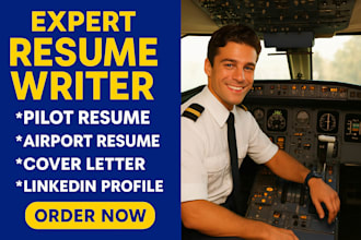 write a standard pilot resume, tailor your cover letter, and upgrad ur linkedin