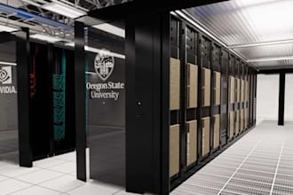 3d cgi data center warehouse design, ai datacenter, server center room design
