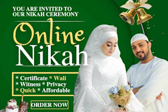 perform your islamic online nikah with certificate and full guidance quickly