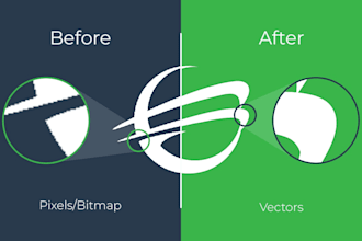 vectorize your logo into a scalable vector file
