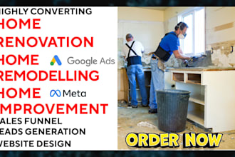 generate home remodelling home renovation home improvement leads and  website