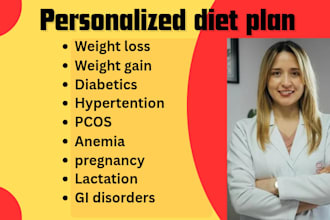 provide personalized meal plan and nutrition guidance