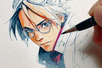 draw anime and manga illustrations