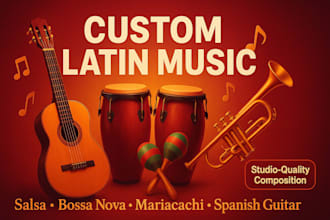 compose salsa music bossa nova latin instrumental mariachi spanish guitar