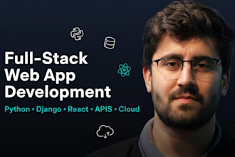 develop a django or fastapi website for you