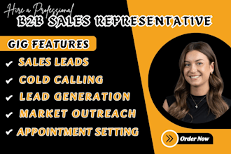 be high ticket sales representative sdr sales closer sales agent b2b sales leads