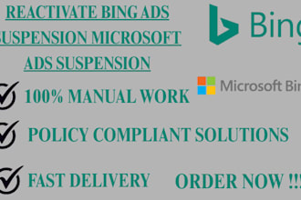 recover and reactivate your suspended bings ads or microsoft ads account fast