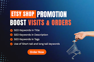 do etsy store promotion to boost etsy sales