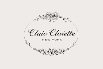 design nyc women fashion brand logo