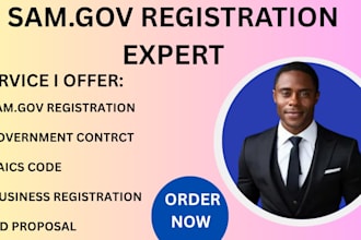 register your business on samgov with cage code and government certification
