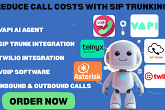 vapi ai caller for outbound and inbound calls sip trunk voip asterisk vapi