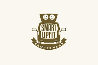 make new awesome logo for our camper van conversion startup