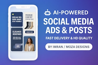 create ai powered social media posts image ads and quote designs for you