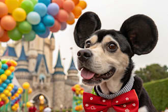 design custom disney pet portrait