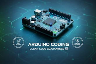 program and develop custom arduino projects with code