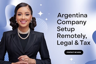 do argentina company remotely with legal and tax setup