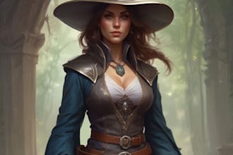dnd character art and dnd character art