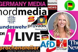 premium german press release writing and germany PR distribution for your brand