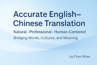 accurate and natural  translation for general content