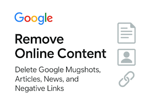 delete negative links remove mugshots articles news cases from google search
