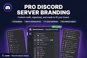 build a custom discord server with roles and bots