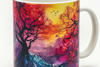 design coffee mug or cup for you