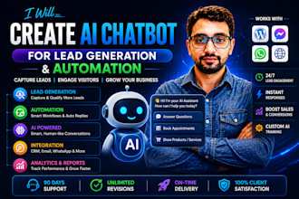 create ai chatbot for lead generation and automation