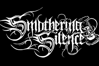 create a dark, chaotic metal logo for your band or merch