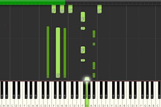 make piano tutorial with synthesia